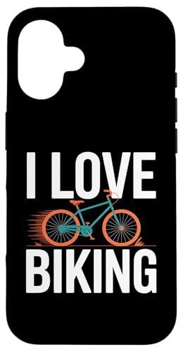 I Love Biking Adventure Fun ]ԈD X}zP[X iPhone 16 p