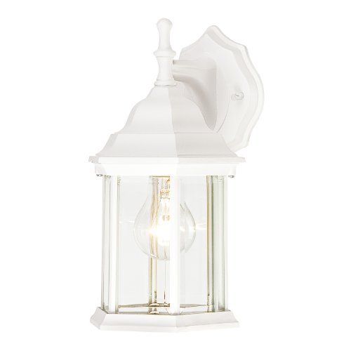 Westinghouse Lighting Textured White Exterior Wall Lantern #TOP7