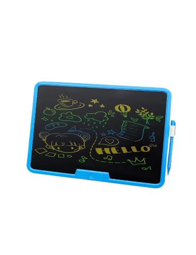 Image of Tvara 16-Inch LCD Writing Rechargeable Tablet, Color Display, Eco-Friendly, Notepad for Kids (White)