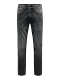 Only & Sons Vaqueros de Corte Recto ONSYOKE de Corte Recto para Hombre, Negro Lavado, 32W / 32L