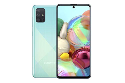 SAMSUNG Galaxy A71 Dual SIM 128GB 8GB RAM 4G LTE (UAE Version) - Blue - 1 year local brand warranty