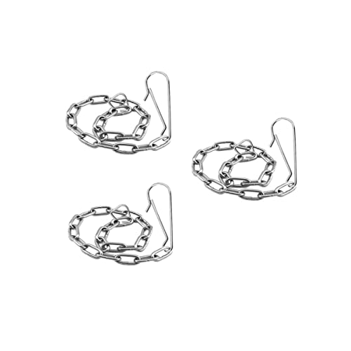 Toilet Handle Chain Stainless Steel Toilet Flapper Lift Chain Replacement Fits Most Toilet Flappers #TOP5