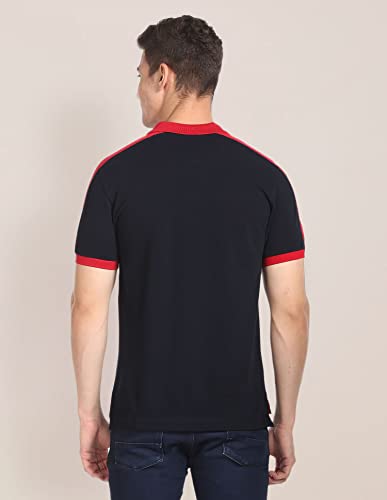 Image of U.S. POLO ASSN. Solid Slim Fit Polo T Shirts for Men - 100% Cotton, Half Sleeve Mens Tshirt