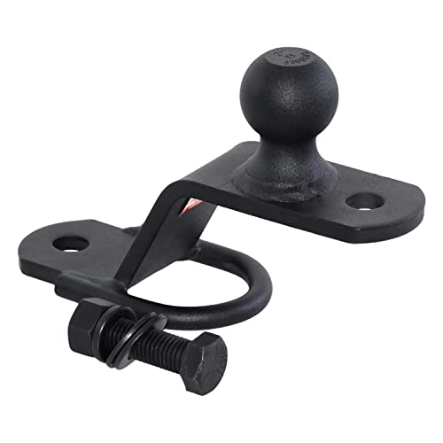 image for REYSUN 3 in 1 ATV/UTV Trailer Hitch Adapter with 2 inch Trailer Ball, 