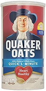 Quaker Oats 100% Whole Grain 42 Oz. Pack Of 3.