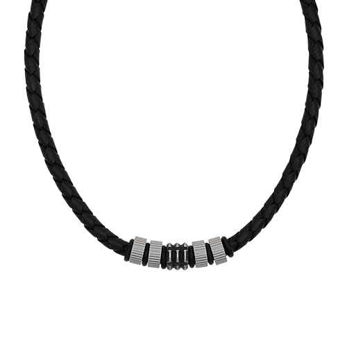 Collier pour homme en acier inoxydable durable avec pendentif moderne poli TOM TAILOR