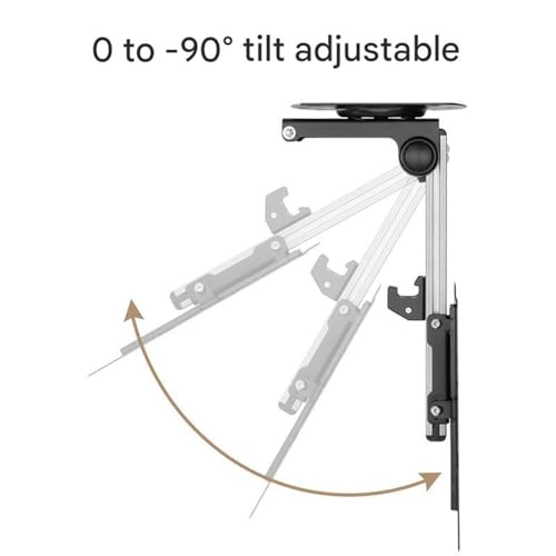 Support TV pliable et rotatif pour optimiser l'espace des petits écrans - 8