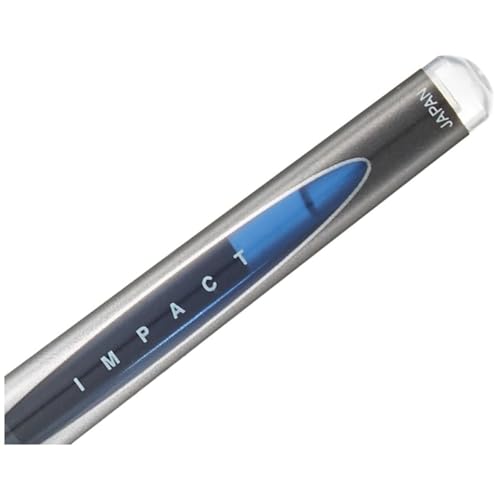 Uni-Ball UM-153S Signo Impact Bolígrafos Gel Negra Paquete 12 miniatura 4