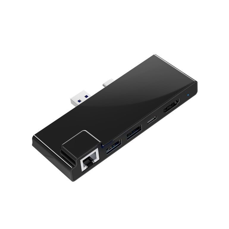 Station d'accueil Surface Pro 7 hub HDMI 4K et recharge rapide USB-C 60W PD