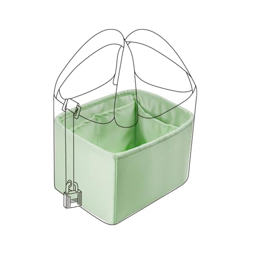 DGAZ Silk Purse Organizer Insert for Picotin Bag(Vert Fizz,PC31)