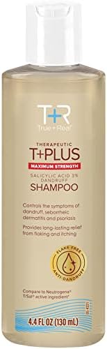 True+Real Salicylic Acid Anti-Dandruff Shampoo 3% Salicylic Acid, 4.4 Fl Oz