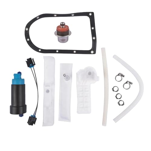 AP02 In-Tank Fuel Pump with Regulator Tank Seal Strainer Compatible for Harley-Davidson Dyna Fat Bob Super Glide Custom 75146-06