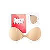 Brasier Push Up adhesivo con realce para mujer, sin tirantes, sin espalda, invisible, impermeable, portátil