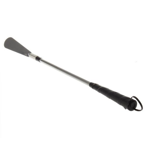 Flexible Long Handle Shoehorn Shoe Horn AID Stick Silver Stainless Steel 60cm