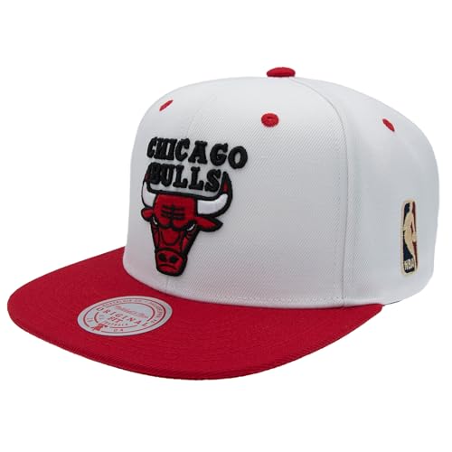 Mitchell & Ness NBA/HWC Special Snapback - Chicago Bulls, Blanc/Rouge