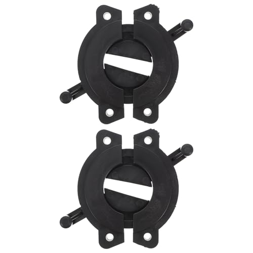 Luxshiny 2 Piezas de Conector de Panel para Muebles de Madera, Abrazadera de Sujeción Abs para Tablero de Mesa, Soporte de Fijación Fuerte para Escritorio, Uso Profesional E Industrial