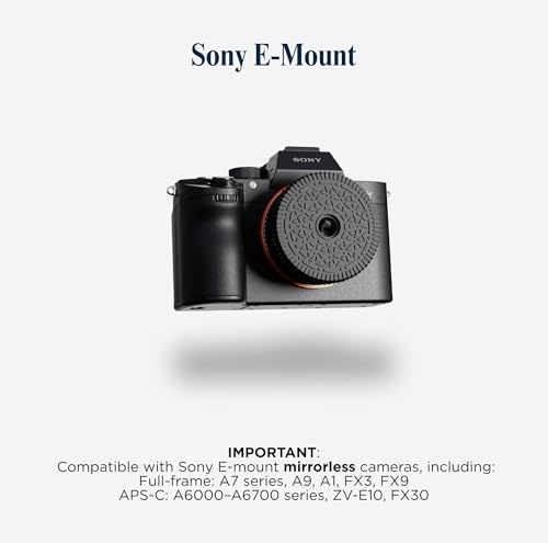 Image of Original Retropia Repurposed Disposable Camera Mirrorless Lens | Unlimited Instant Film-Look Photos | Compact Pancake Lens, 32mm Focal Length & Fixed f /11 Aperture (Sony E-Mount Mirrorless Compatible)