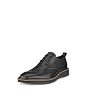 ECCO Men's ST1 Hybrid Plain Toe Shoe, Black Smooth, 43 M EU (9-9.5 US)