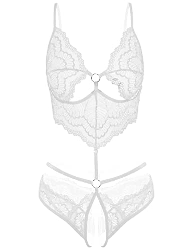 Women Lingerie Lace Bodysuit One Piece Babydoll Teddy Lingerie for Women S-4XL product thumbnail 6