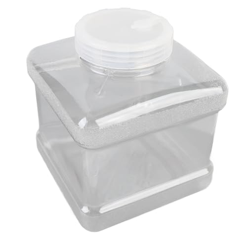 Botella de Recolección de Agua de Destilador de 5L, Recipiente de Reemplazo con la Mayoría de los Destiladores de Encimera PP Material Anti Crack Heat Bottle para los Dientes de