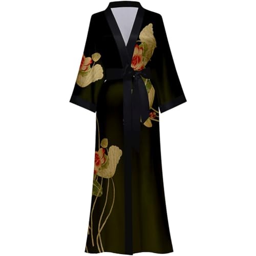 Kimono de baño largo que soluciona la incomodidad al salir de ducha 2