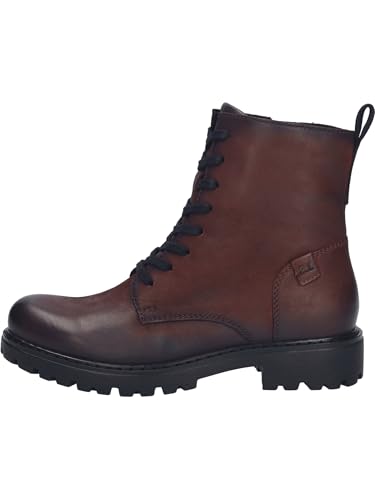 Josef Seibel Damen Klassische Stiefeletten Melinda.02,Weite G (Normal),Wechselfußbett,Stiefel,Booties,halbstiefel,Bordeaux,36 EU