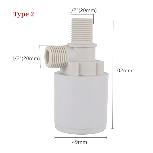 Válvula de nivel de agua para evitar desbordes en tanques 4