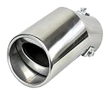 Das Auspuffendrohr besteht aus Edelstahl ist langlebig und bricht nicht so leicht, während Ihr Auto schön und stilvoll aussieht