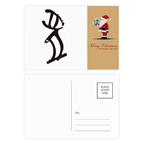 Cartes postales lapins du père Noël Bones Inscriptions pour surprendre vos proches