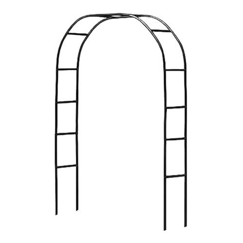 Bor de jardín al aire libre, arcos de jardín, arco de malla de metal para plantas trepadoras, decoración de boda, herramienta para soporte de plantas, decoración de globos para decoración de fiestas