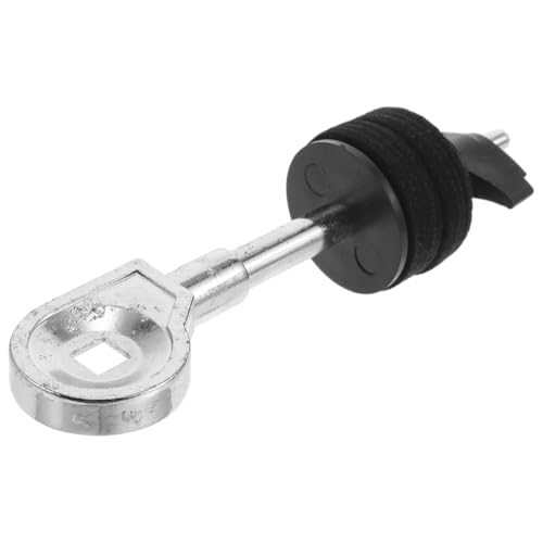 Mikinona Soporte de Metal para Cymbal Stacker de Pierna de Batería con Cabezal para Soporte de Platillo Accesorio para Hardware de Percusión