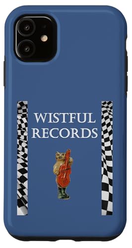 Wistful Records Label ���S �L���b�g�u�[�c �o�X �X�}�z�P�[�X iPhone 11 �p
