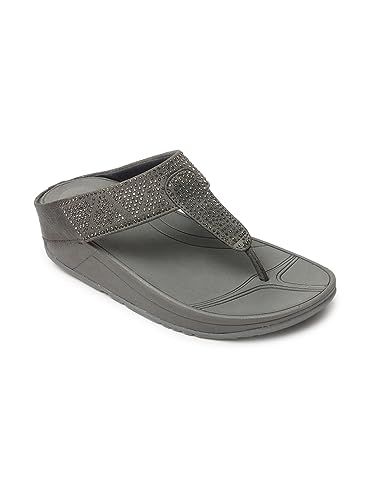 CL Sport Women's CL-ST-W-01 and Comfortable Slip On Thong for Everyday Casual I Office Use Grey Sandal-6 Kids UK Deal