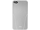 iSkin ARIPH4-WH3 Aura Hybrid Case for iPhone 4 & 4S - 1 Pack - Retail Packaging - White