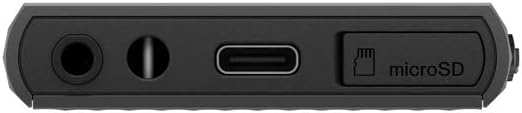 Sony NW-A306 Walkman 32GB Hi-Res Portable Digital Music Player with Android, up to 36 Hour Battery, Wi-Fi & Bluetooth and USB Type-C Black NW-A306/B, Black