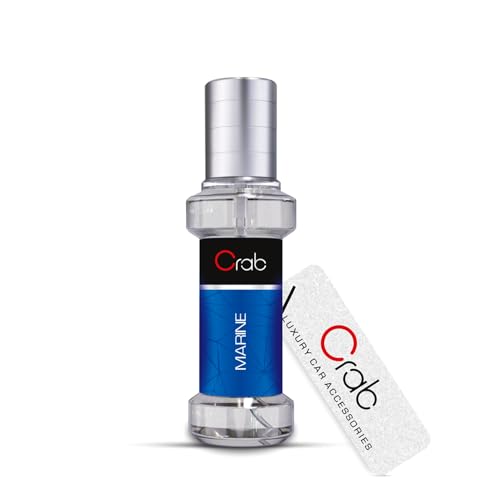Image of Crab Car Spray Perfume Marinee Fragrance With Absorbent Dangler (Marine)