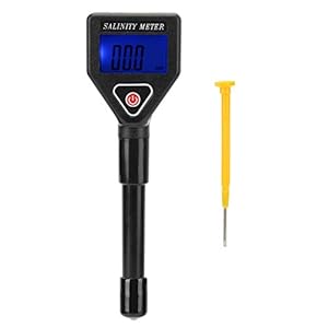 Digitale Zoutgehalte-Tester, Draagbare Digitale Zoutconcentratiemeter Voor Voedseldranken, 0-199,9 Ppt Groot Bereik…