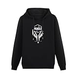 AuduE Death Stranding Lea Seydoux Men Hoody Black Cotton 3D Printing Hoodie Shirt Size L