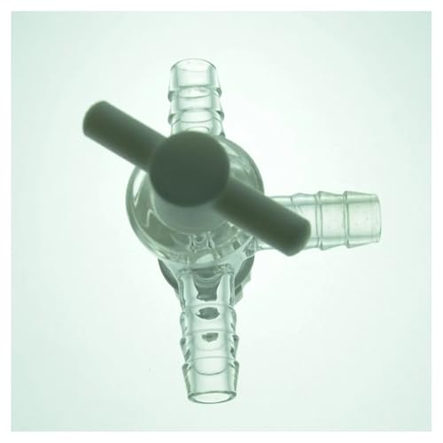Raccord de tuyau laboratoire en PTFE 10 mm en T pour tube de chimie