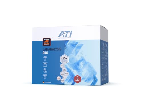 Image of ATI ICP Lab Analysis Pro for Reef Aquariums - Advanced Water Testing with RO Water Analysis - Nitrate, KH & Fluoride - 6 Test Kits