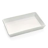 Porzellan WAS 4734 360 Serie Bavaria Porzellan Backform, 36cm Länge, 24cm Breite, 5.5cm Höhe, 12 Stück