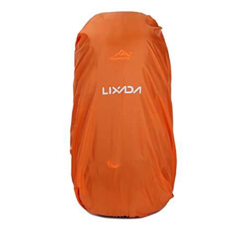 Hiking Backpack, Esup 50L Multipurpose Mountaineering Backpack with rain cover 45l+5l Travel Camping Backpack, Suitable for Climbing Skiing Outdoor Sport (Blue-50L)