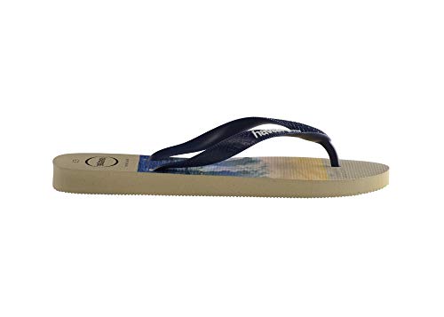 Chinelo Hype, Havaianas, Masculino, Areia/Marinho, 39/40