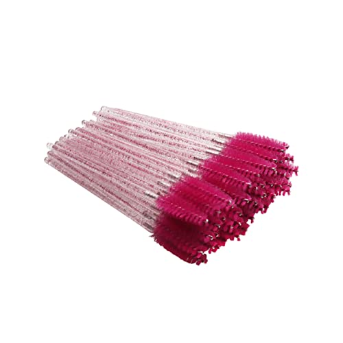 VICASKY Crystal Wand Mascara Brush 100pcs Pack for Eyelash Separation Mascara Applicati