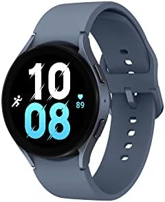 Samsung Galaxy Watch5 44mm Bluetooth Smart Watch, 3 Year Manufacturer Warranty, Sapphire (UK Version)