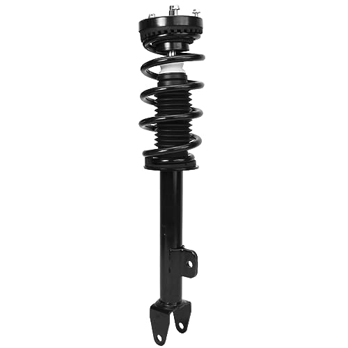 Image of Detroit Axle - Front 2pc Struts for 2012-2023 Chrysler 300 Dodge Challenger 2011-2022 Charger, 2 Struts & Coil Spring Assembly Replacement