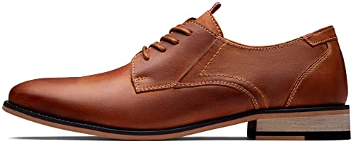 Jousen Mens Dress Shoes Formal Leather Oxford Classical Business Derby Shoes