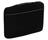 Der elastische, einziehbare, gepolsterte Griff mit niedrigem Profil ermöglicht bequemes und komfortables Reisen mit Ihrem Laptop