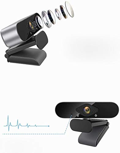 Webcam de Alta Definição 1080P Completa Lente Grande Angular USB Web Câmera com Microfone Integrado