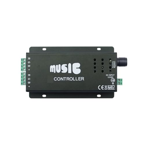 Contrôleur LED musique avec télécommande 24 touches pour ruban RGB